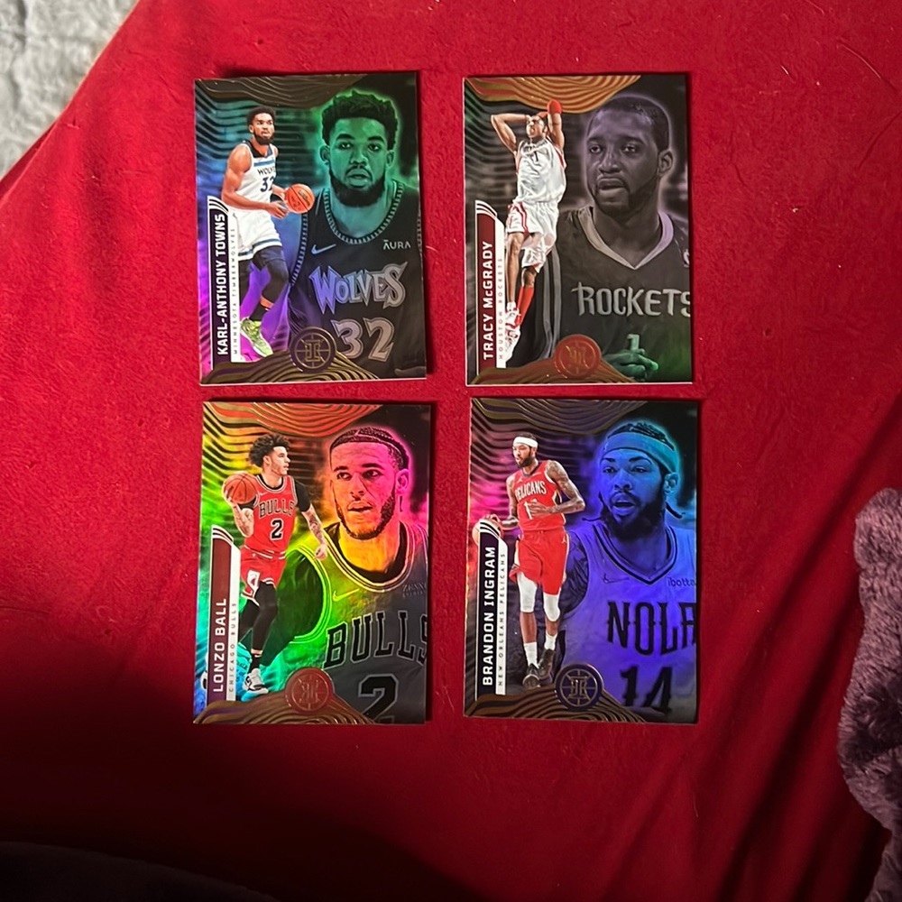 Karl-Anthony Towns , Lonzo Ball , Tracy McGrady , Brandon Ingram
